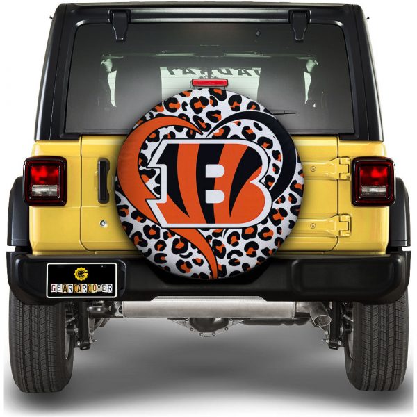 Cincinnati Bengals Spare Tire Cover Custom For Fans