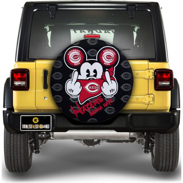 Cincinnati Reds Spare Tire Covers Custom Car Accessories