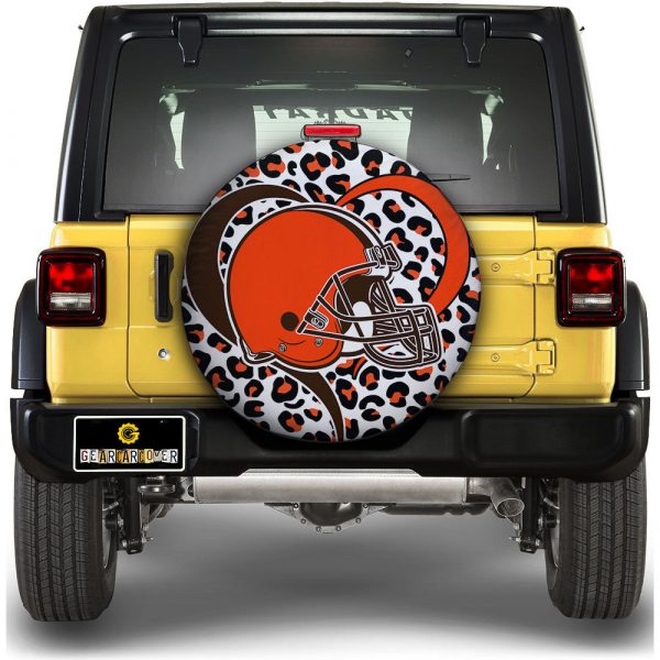 Cleveland Browns Spare Tire Cover Custom For Fans
