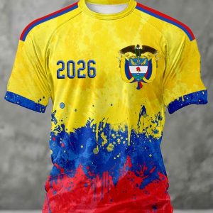 2026 FIFA World Cup Colombia Crew Tee Matchday Fan Wear Gift For Boyfriend - GowGowStore