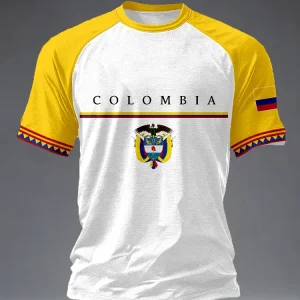 Graphic Tee Colombia World Cup 2026 Soccer Supporters Tee Mother's Day Present - GowGowStore