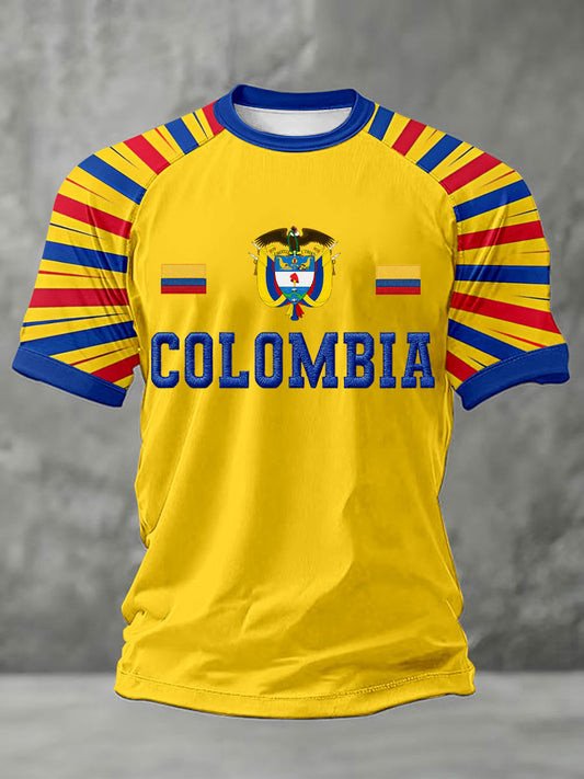 Colombia World Cup 2026 Crew Tee National Team Pride Shirt Gift For Dad - GowGowStore