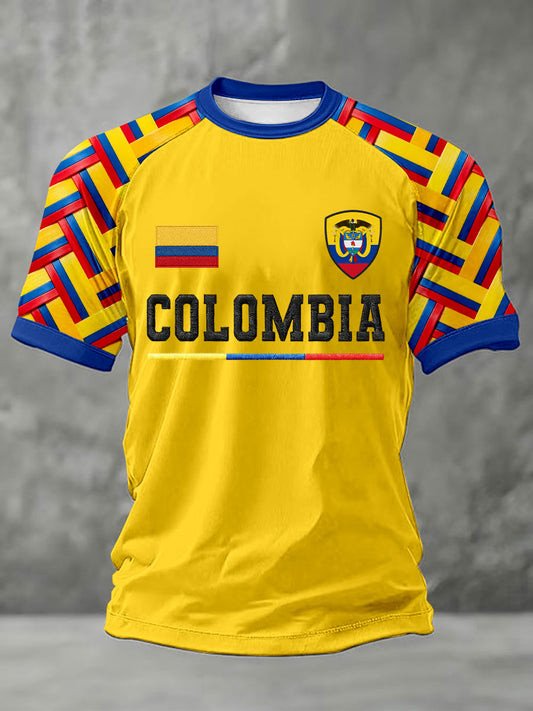 Colombia 2026 World Cup T-Shirt Soccer Pride Apparel Christmas Present Idea - GowGowStore