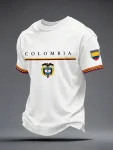 FIFA World Cup 2026 Colombia Crew Tee Soccer Nation Pride Fan Appreciation Gift - GowGowStore