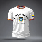 Colombia Soccer Shirt 2026 FIFA World Cup Game Day Fan Apparel Gift For Men - GowGowStore