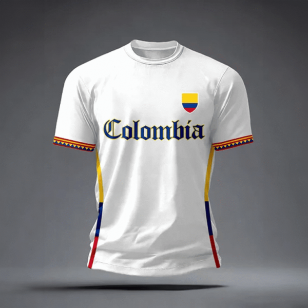 FIFA World Cup 2026 Colombia T-Shirt Team Spirit Shirt Gift For The Whole Family - GowGowStore