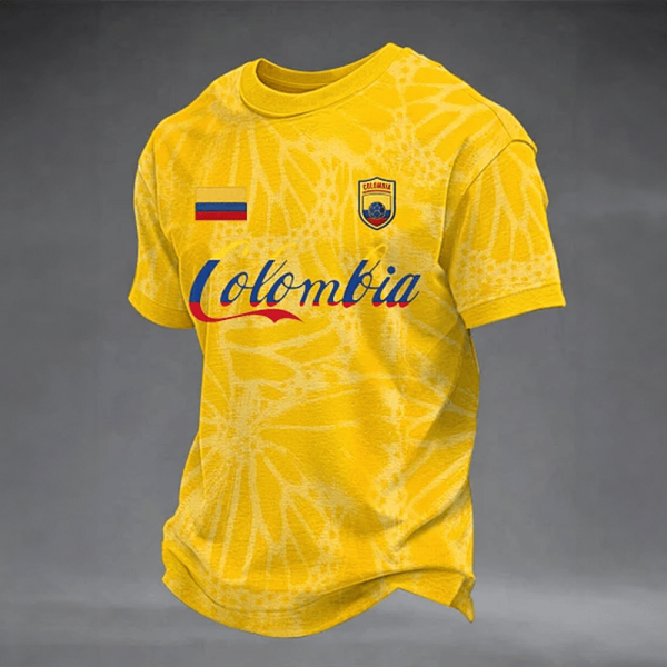 Colombia Fan Shirt World Cup 2026 Soccer Lover Wardrobe Gift For Husband - GowGowStore