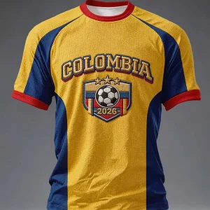 Colombia FIFA World Cup 2026 Fan Shirt Soccer Nation Tee Gift For Soccer Lovers - GowGowStore