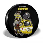 Columbus Crew Spare Tire Covers Horror Characters Car Accessories