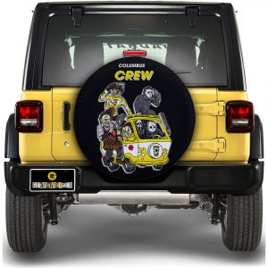 Columbus Crew Spare Tire Covers Horror Characters Car Accessories