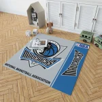 Dallas Mavericks NBA Basketball Floor Rug
