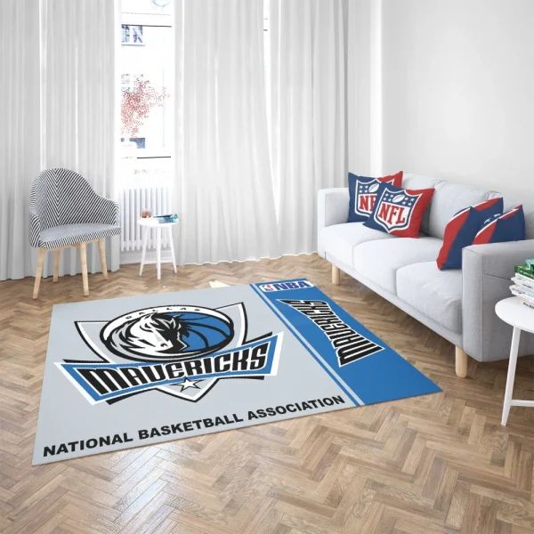 Dallas Mavericks NBA Basketball Floor Rug