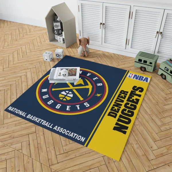 Denver Nuggets NBA Basketball Floor Rug