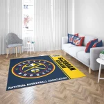 Denver Nuggets NBA Basketball Floor Rug