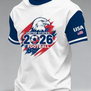 2026 World Cup USA Tee Soccer Pride Apparel Gift For Mom - GowGowStore