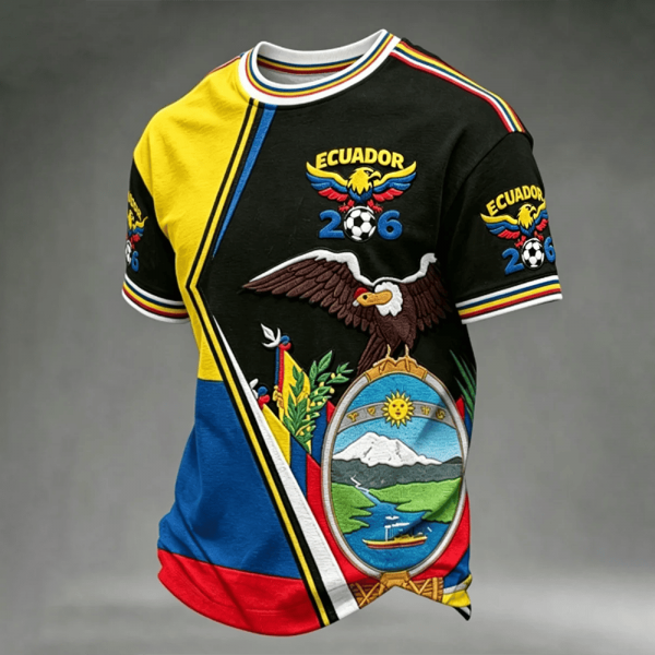 Ecuador 2026 World Cup T-Shirt Fan Zone Apparel Gift For Soccer Fans - GowGowStore