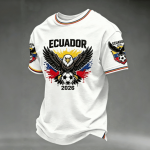 Ecuador Tee 2026 World Cup Game Time Fan Gear Gift For Mom - GowGowStore