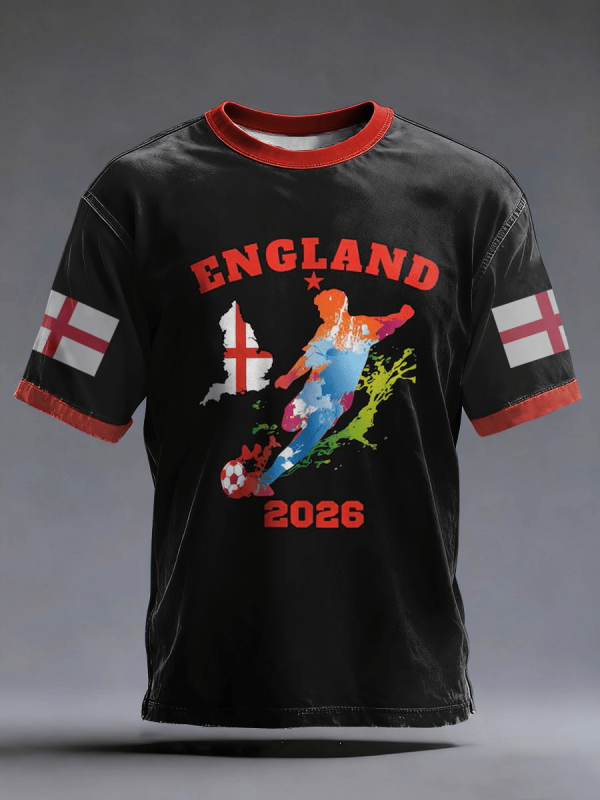 World Cup 2026 England Performance Tee World Cup Fan Edition Gift For Wife - GowGowStore