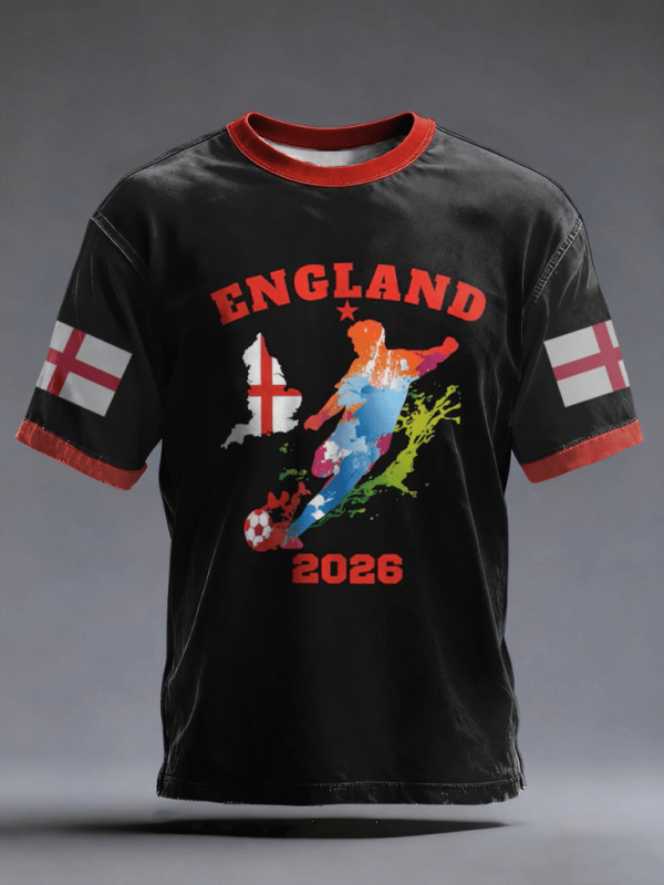 World Cup 2026 England Performance Tee World Cup Fan Edition Gift For Wife - GowGowStore