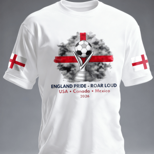 Performance Tee England 2026 World Cup Game Time Fan Gear Gift For Soccer Lovers - GowGowStore