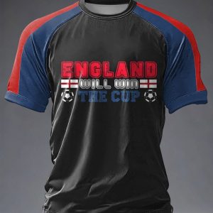 England World Cup 2026 Performance Tee Game Time Fan Gear Gift For Soccer Fans - GowGowStore