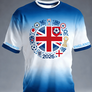 England 2026 World Cup T-Shirt World Cup Fan Edition Gift For Dad - GowGowStore