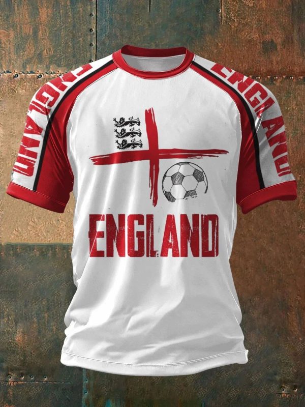England Soccer Shirt 2026 World Cup Kickoff Day Shirt Gift For Men - GowGowStore