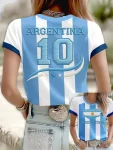 Soccer Shirt Argentina 2026 World Cup World Cup Fan Edition Gift For Friends And Family - GowGowStore