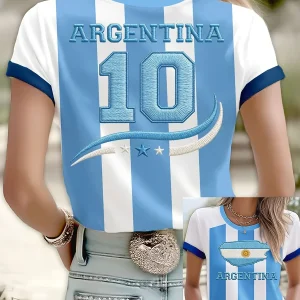 Soccer Shirt Argentina 2026 World Cup World Cup Fan Edition Gift For Friends And Family - GowGowStore