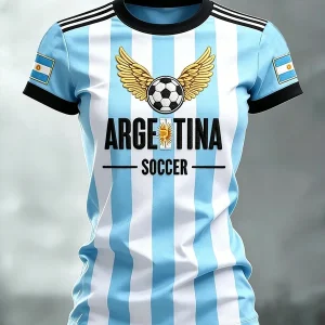 World Cup 2026 Argentina Fan Shirt World Cup Fan Collection Gift For Mom - GowGowStore