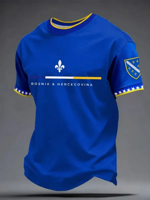 Bosnia and Herzegovina 2026 World Cup Fan Shirt Football Fan Favorite Gift For The Whole Family - GowGowStore