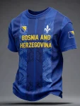 World Cup 2026 Bosnia and Herzegovina Graphic Tee National Team Pride Shirt Gift For Women - GowGowStore