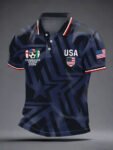 FIFA World Cup 2026 Canada USA Mexico Polo Shirt World Cup Merch For Soccer Fan - GowGowStore