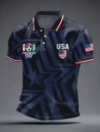 FIFA World Cup 2026 Canada USA Mexico Polo Shirt World Cup Merch For Soccer Fan - GowGowStore