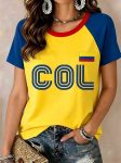 Colombia Fan Shirt World Cup 2026 Soccer Champion Vibes Fan Appreciation Gift - GowGowStore