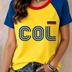 Colombia Fan Shirt World Cup 2026 Soccer Champion Vibes Fan Appreciation Gift - GowGowStore