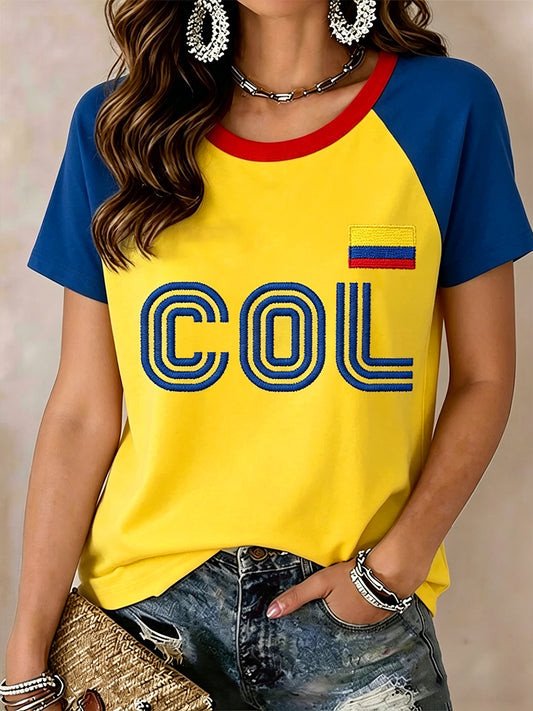 Colombia Fan Shirt World Cup 2026 Soccer Champion Vibes Fan Appreciation Gift - GowGowStore