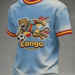 T-Shirt Congo FIFA World Cup 2026 Matchday Fan Wear Gift For Women - GowGowStore