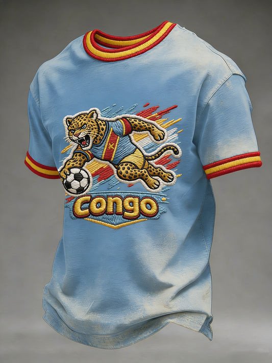 T-Shirt Congo FIFA World Cup 2026 Matchday Fan Wear Gift For Women - GowGowStore