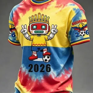 Ecuador Soccer Shirt World Cup 2026 Soccer Squad Gear Mother's Day Present - GowGowStore