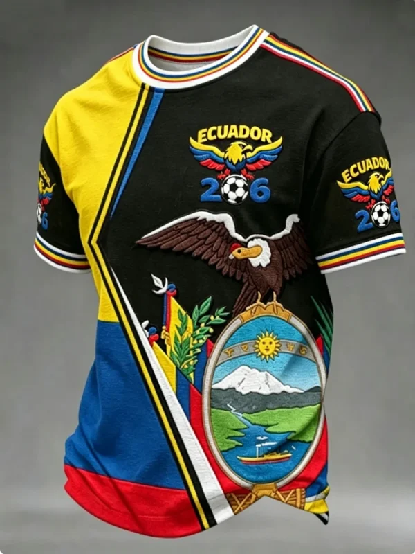 Ecuador Soccer Shirt World Cup 2026 Soccer Pride Apparel Gift For Husband - GowGowStore
