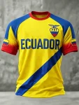 Fan Shirt Ecuador 2026 World Cup Game Day Fan Apparel Surprise Gift For Fans - GowGowStore