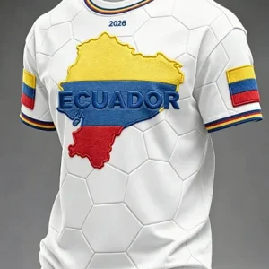 World Cup 2026 Ecuador Crew Tee Game Time Fan Gear Gift For Soccer Fans - GowGowStore