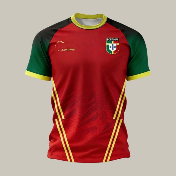 Portugal 2026 World Cup Graphic Tee Soccer Pride Apparel Gift For Men - GowGowStore