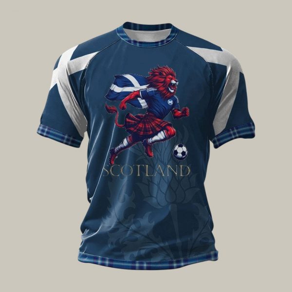 Scotland World Cup 2026 Performance Tee National Team Pride Shirt Gift For Soccer Lovers - GowGowStore