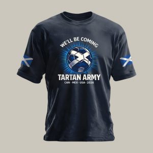 Scotland 2026 FIFA World Cup T-Shirt Fan Zone Apparel Holiday Gift Idea - GowGowStore
