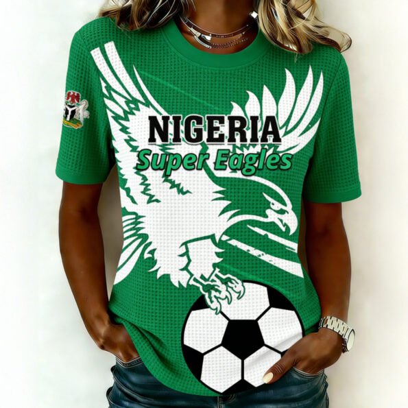 FIFA World Cup 2026 Nigeria Graphic Tee Soccer Nation Pride Gift For Mom - GowGowStore