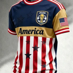 USA Tee 2026 World Cup World Cup Fan Edition Gift For Boyfriend - GowGowStore