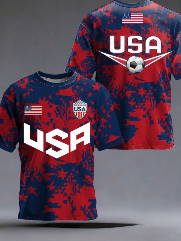 USA 2026 FIFA World Cup T-Shirt Soccer Nation Pride Gift For Men - GowGowStore