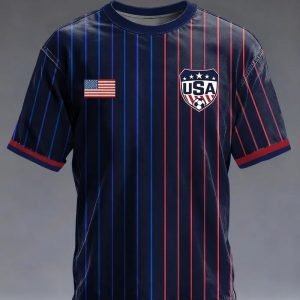 USA Graphic Tee 2026 FIFA World Cup Soccer Nation Tee Mother's Day Present - GowGowStore